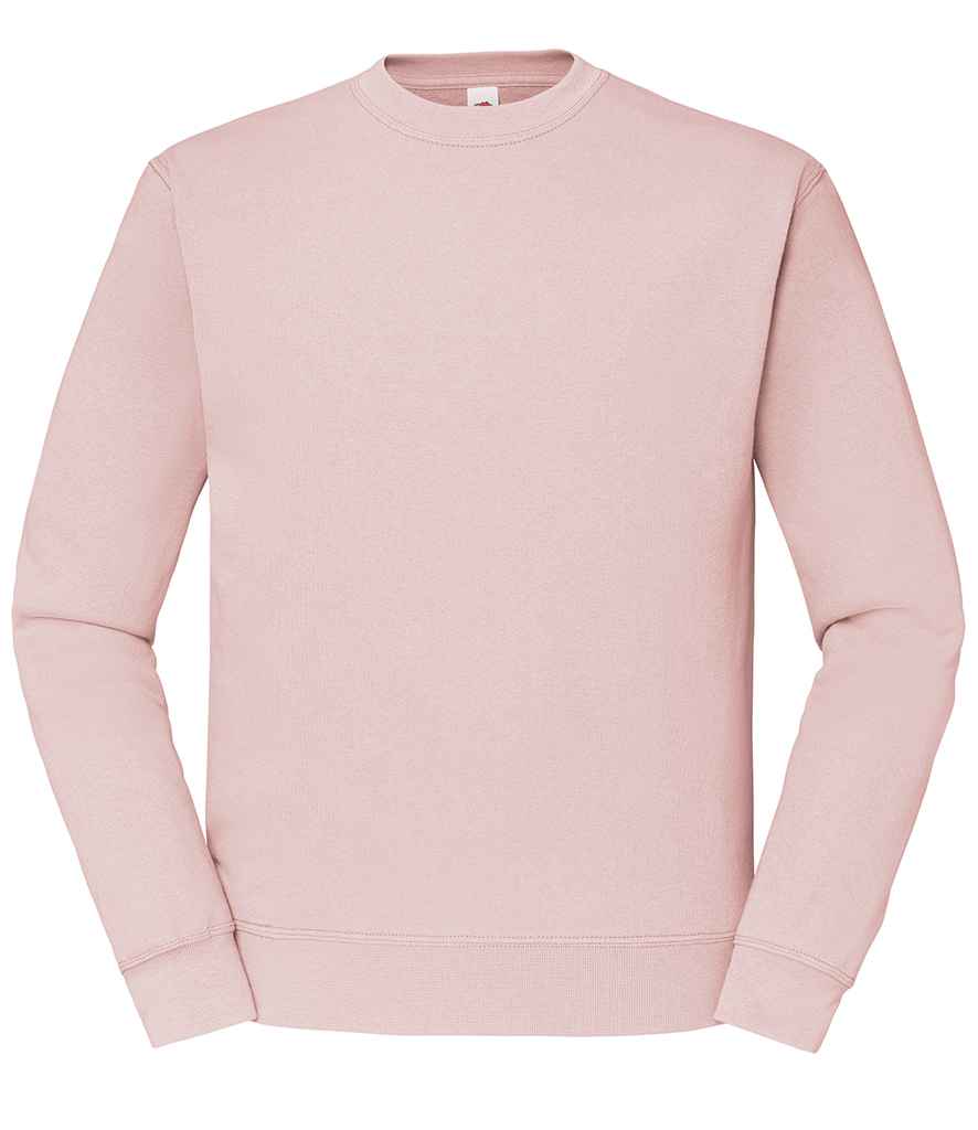 Fruit of the Loom Classic Drop Shoulder Sweatshirt - Powder Rose