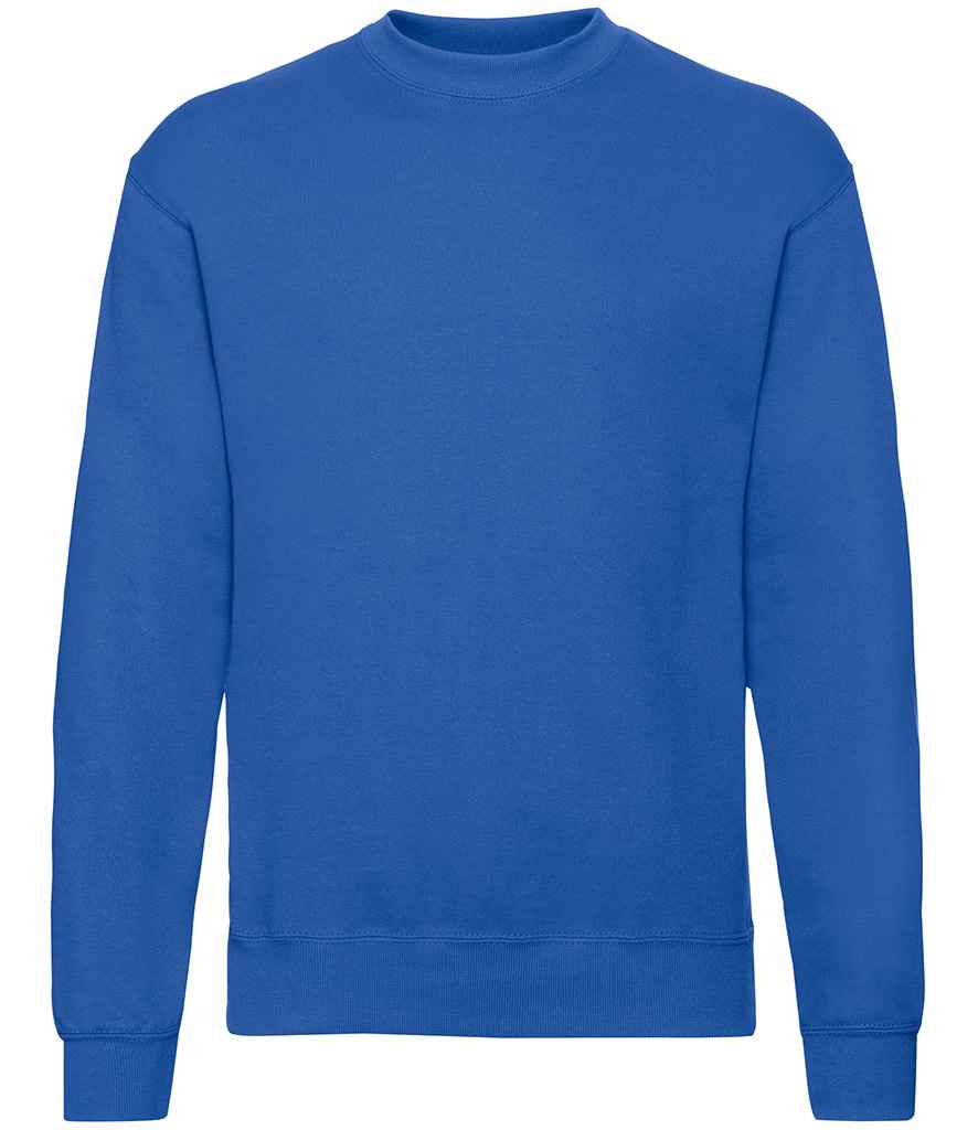 Fruit of the Loom Classic Drop Shoulder Sweatshirt - Royal Blue