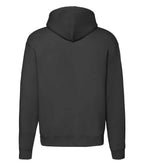 Fruit of the Loom Premium Zip Hooded Sweatshirt - Black