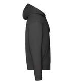 Fruit of the Loom Premium Zip Hooded Sweatshirt - Black