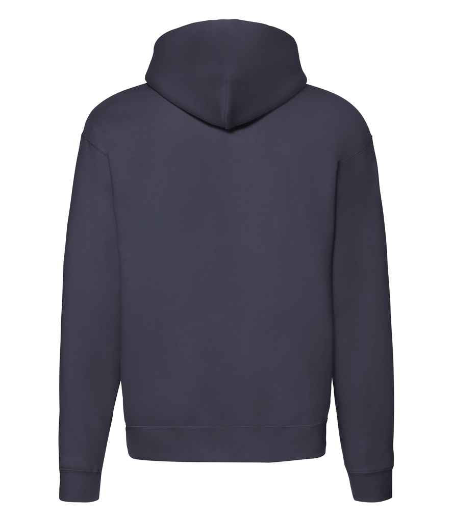 Fruit of the Loom Premium Zip Hooded Sweatshirt - Deep Navy