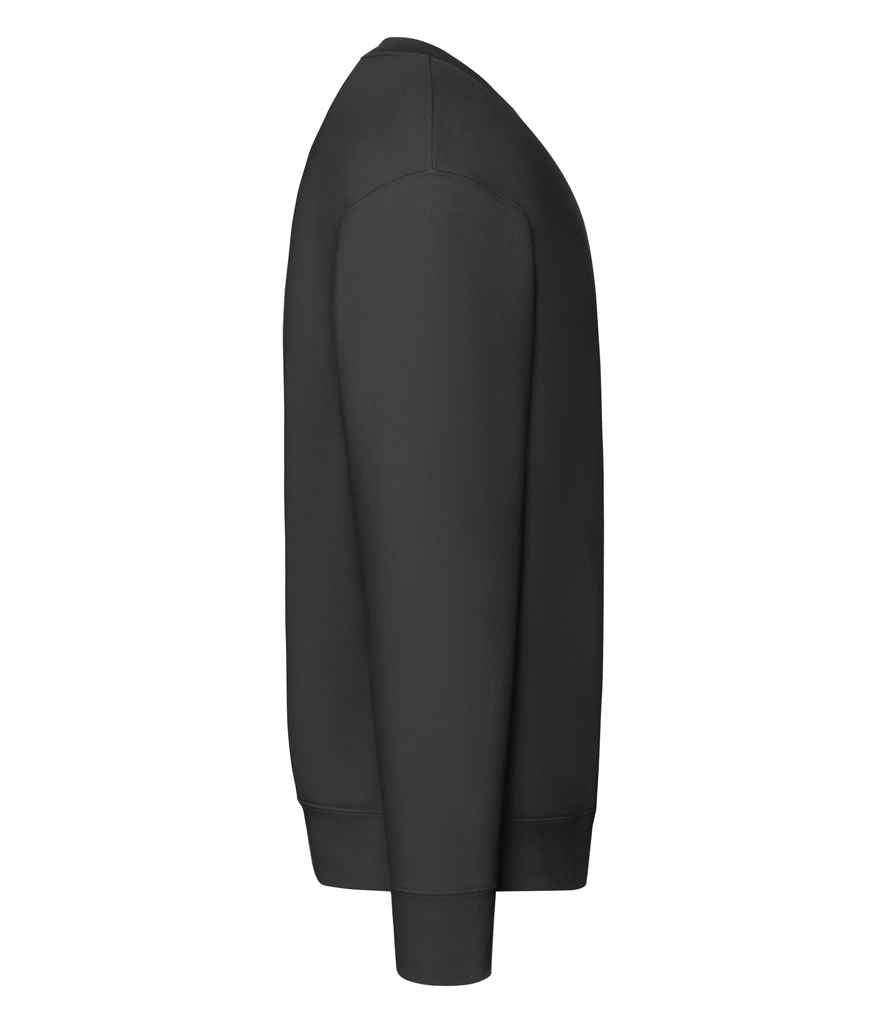 Fruit of the Loom Premium Drop Shoulder Sweatshirt - Black