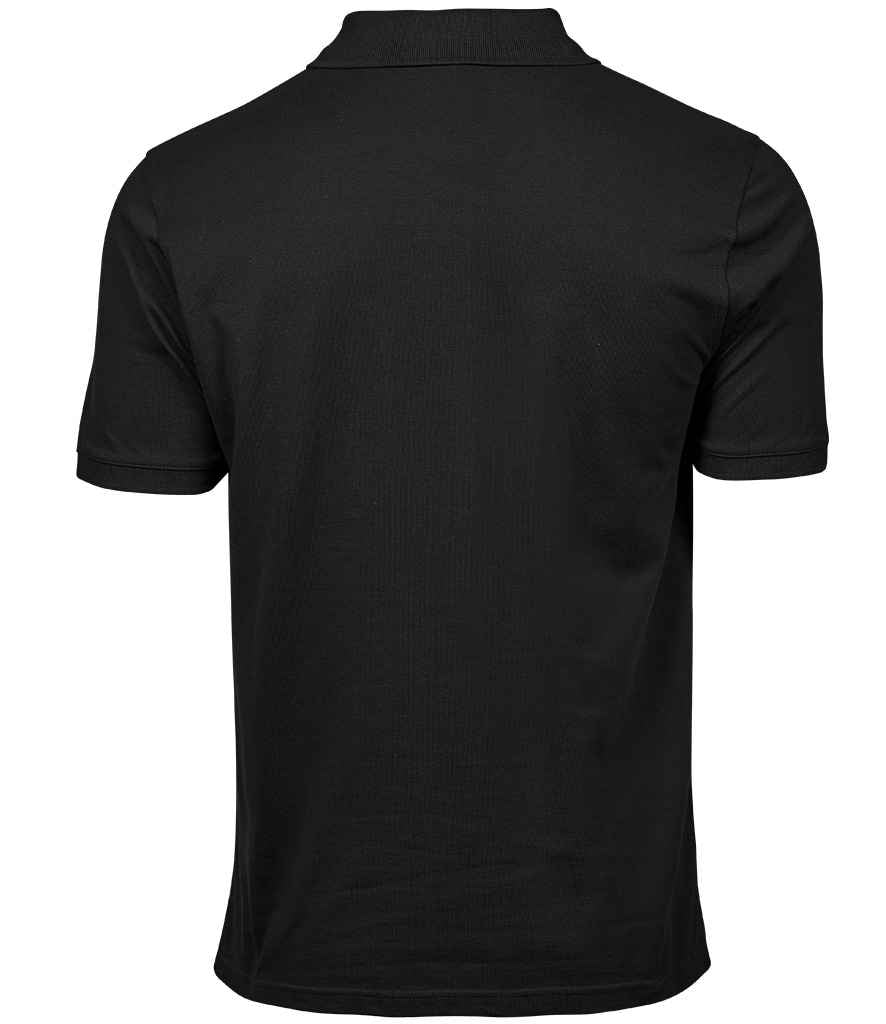 Tee Jays Heavy Cotton Piqué Polo Shirt - Black