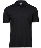 Tee Jays Heavy Cotton Piqué Polo Shirt - Black