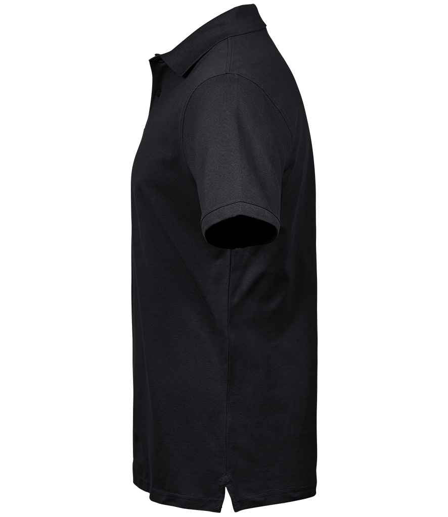 Tee Jays Heavy Cotton Piqué Polo Shirt - Black