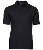 Tee Jays Luxury Stretch Piqué Polo Shirt - Black