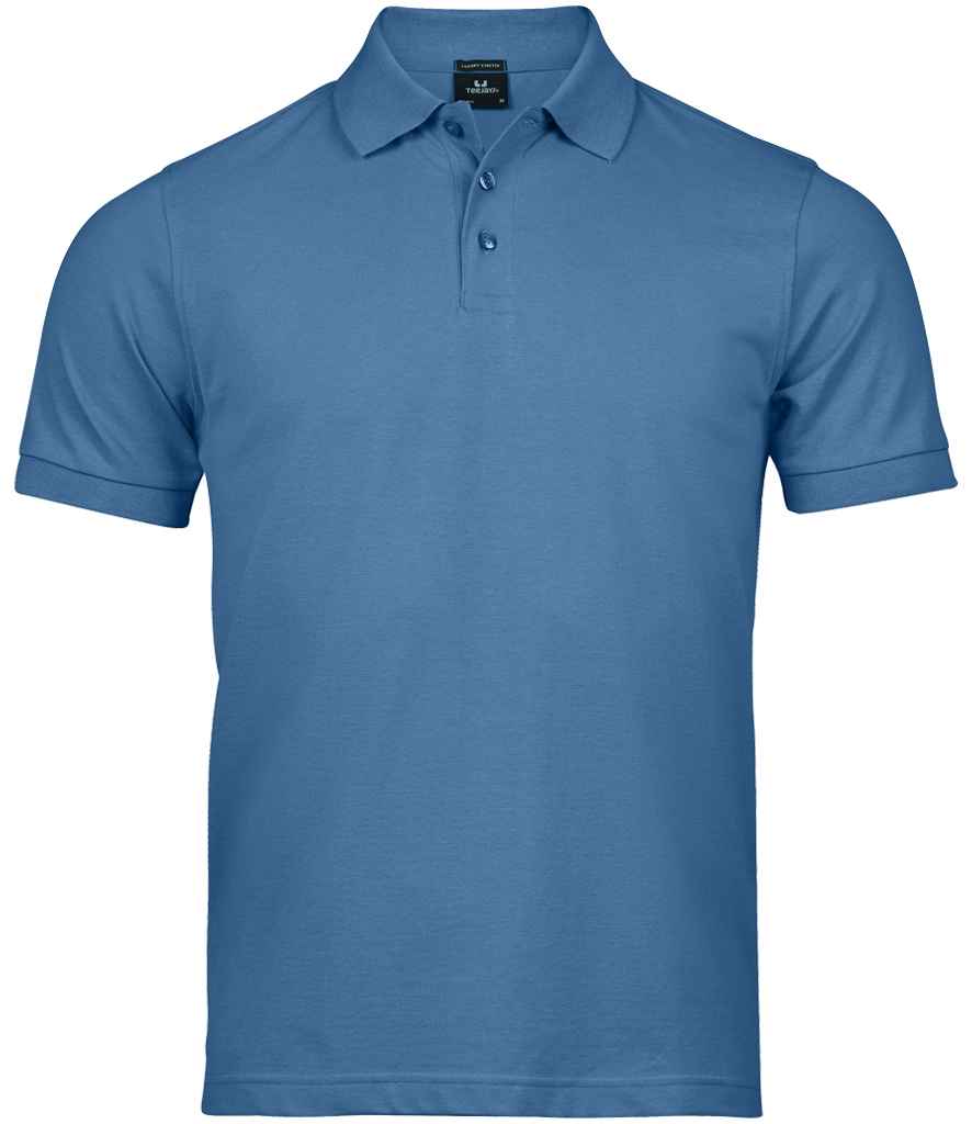 Tee Jays Luxury Stretch Piqué Polo Shirt - Ocean Blue