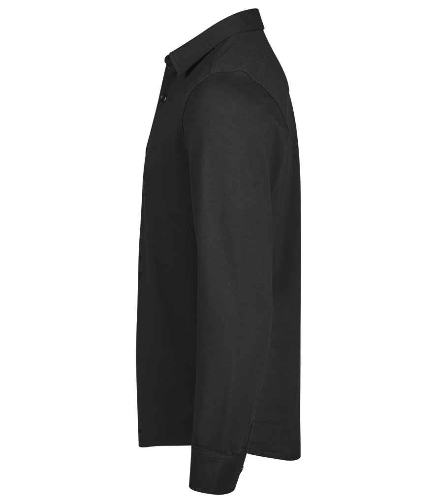 Tee Jays Luxury Stretch Long Sleeve Shirt - Black