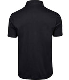 Tee Jays Pima Cotton Interlock Polo Shirt - Black