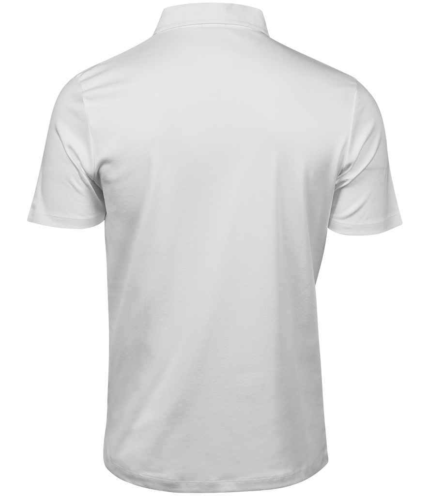 Tee Jays Pima Cotton Interlock Polo Shirt - White