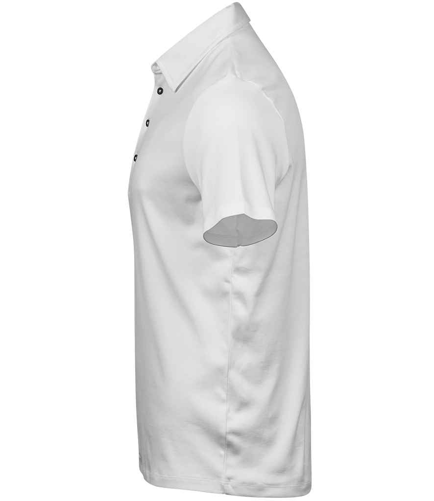 Tee Jays Pima Cotton Interlock Polo Shirt - White