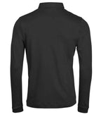 Tee Jays Pima Cotton Long Sleeve Polo Shirt - Black