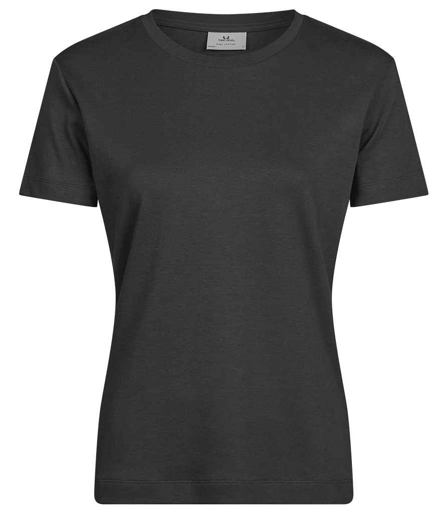 Tee Jays Ladies Pima Cotton T-Shirt - Black