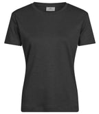 Tee Jays Ladies Pima Cotton T-Shirt - Black