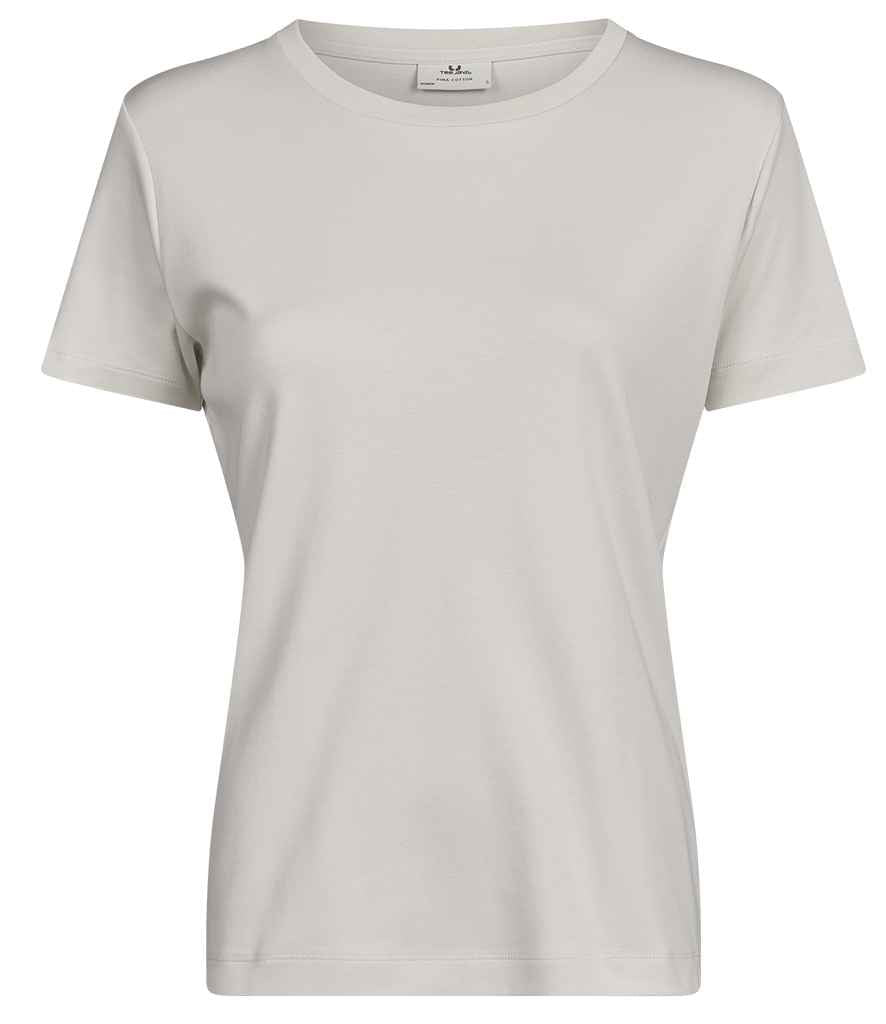 Tee Jays Ladies Pima Cotton T-Shirt - Cement