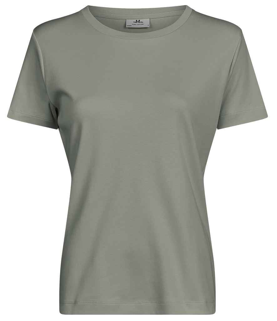 Tee Jays Ladies Pima Cotton T-Shirt - Sage