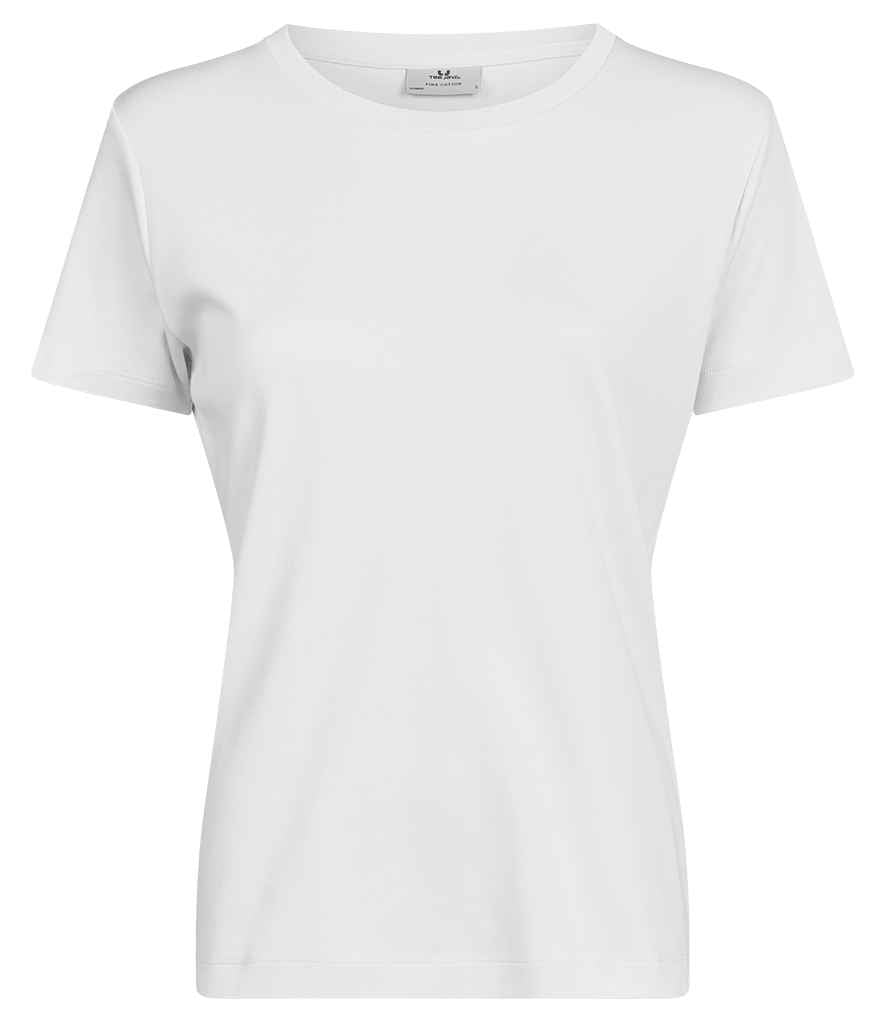 Tee Jays Ladies Pima Cotton T-Shirt - White