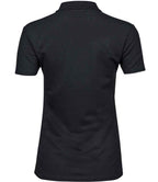Tee Jays Ladies Luxury Stretch Polo Shirt - Black