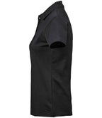 Tee Jays Ladies Luxury Stretch Polo Shirt - Black