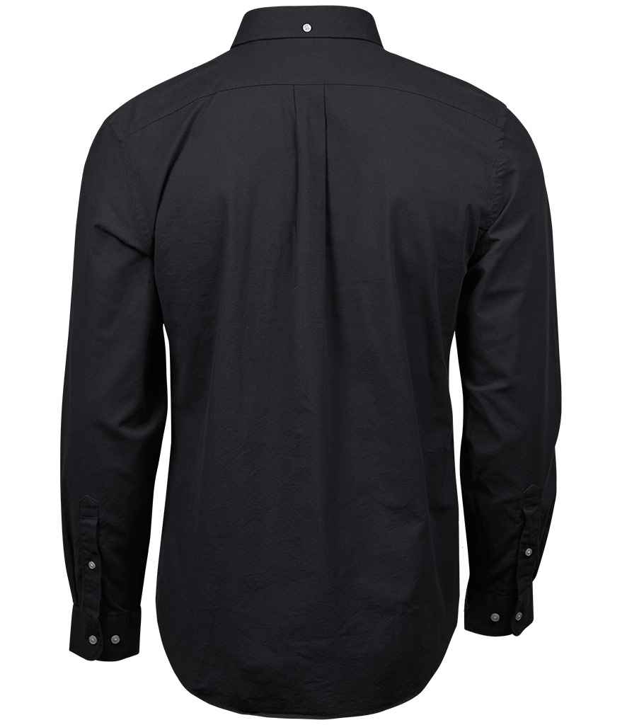 Tee Jays Perfect Long Sleeve Oxford Shirt - Black