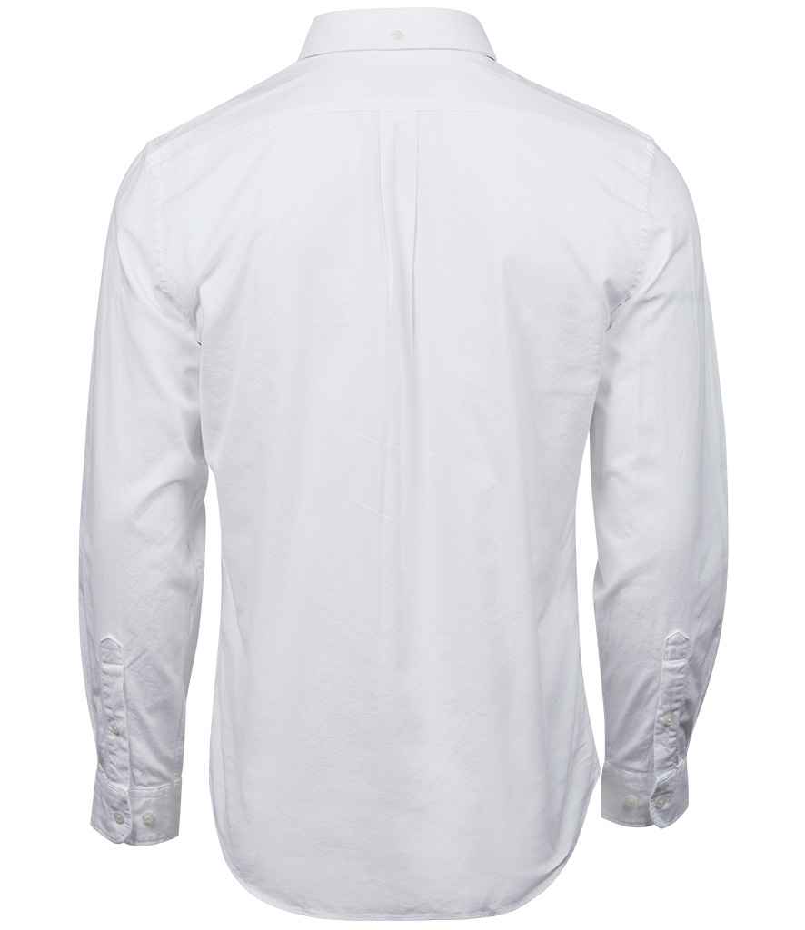 Tee Jays Perfect Long Sleeve Oxford Shirt - White