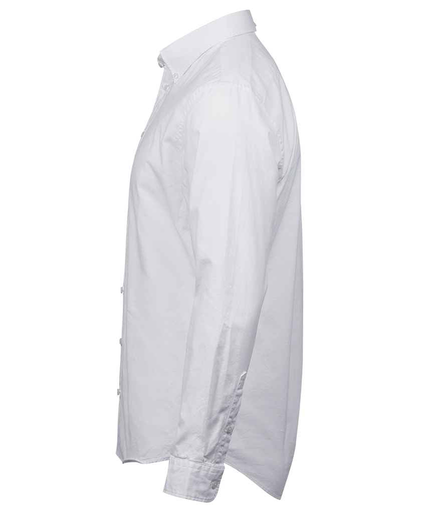 Tee Jays Perfect Long Sleeve Oxford Shirt - White