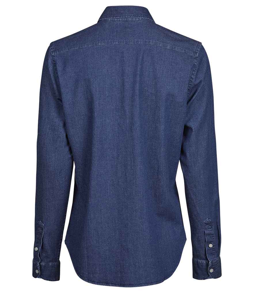 Tee Jays Ladies Denim Shirt - Blue Denim