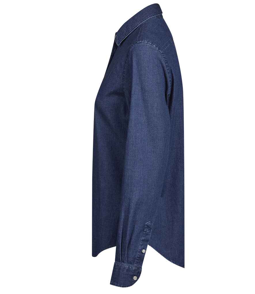 Tee Jays Ladies Denim Shirt - Blue Denim