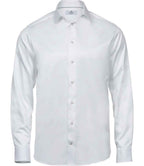 Tee Jays Luxury Comfort Fit Long Sleeve Oxford Shirt - White