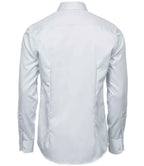 Tee Jays Luxury Slim Fit Long Sleeve Oxford Shirt - White