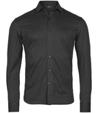 Tee Jays Active Stretch Long Sleeve Shirt - Black