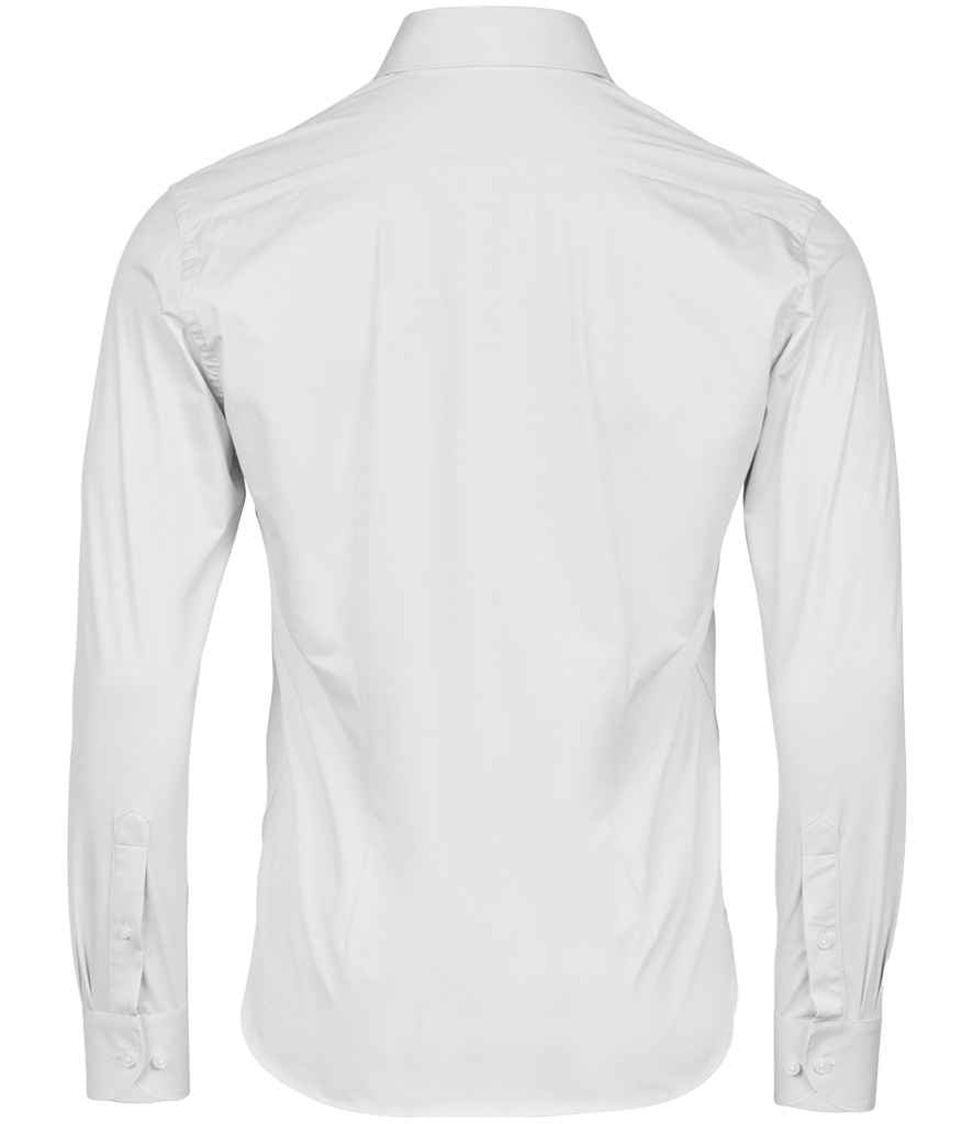 Tee Jays Active Stretch Long Sleeve Shirt - White