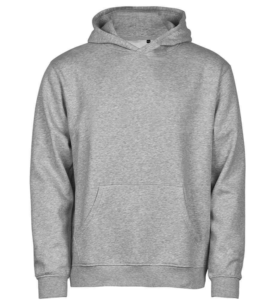 Tee Jays Kids Unlabeled Hooded Sweatshirt - Heather Grey