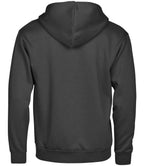 Tee Jays Unlabeled Hooded Full Zip Sweatshirt - Black