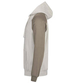 Tee Jays Unlabeled Two-Tone Hooded Sweatshirt - Cement/Clay