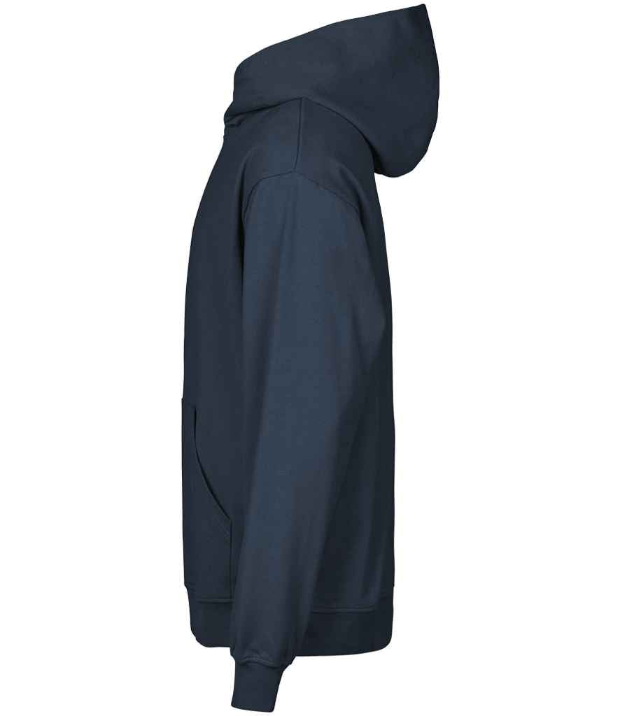 Tee Jays Unlabeled Heavy Loose Fit Hooded Sweatshirt - Ink Blue