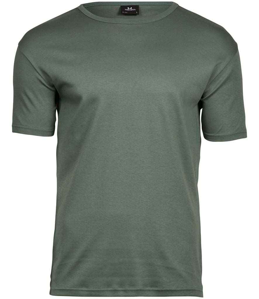 Tee Jays Interlock T-Shirt - Leaf Green