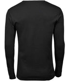 Tee Jays Long Sleeve Interlock T-Shirt - Black