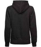 Tee Jays Ladies Raglan Hooded Sweatshirt - Black