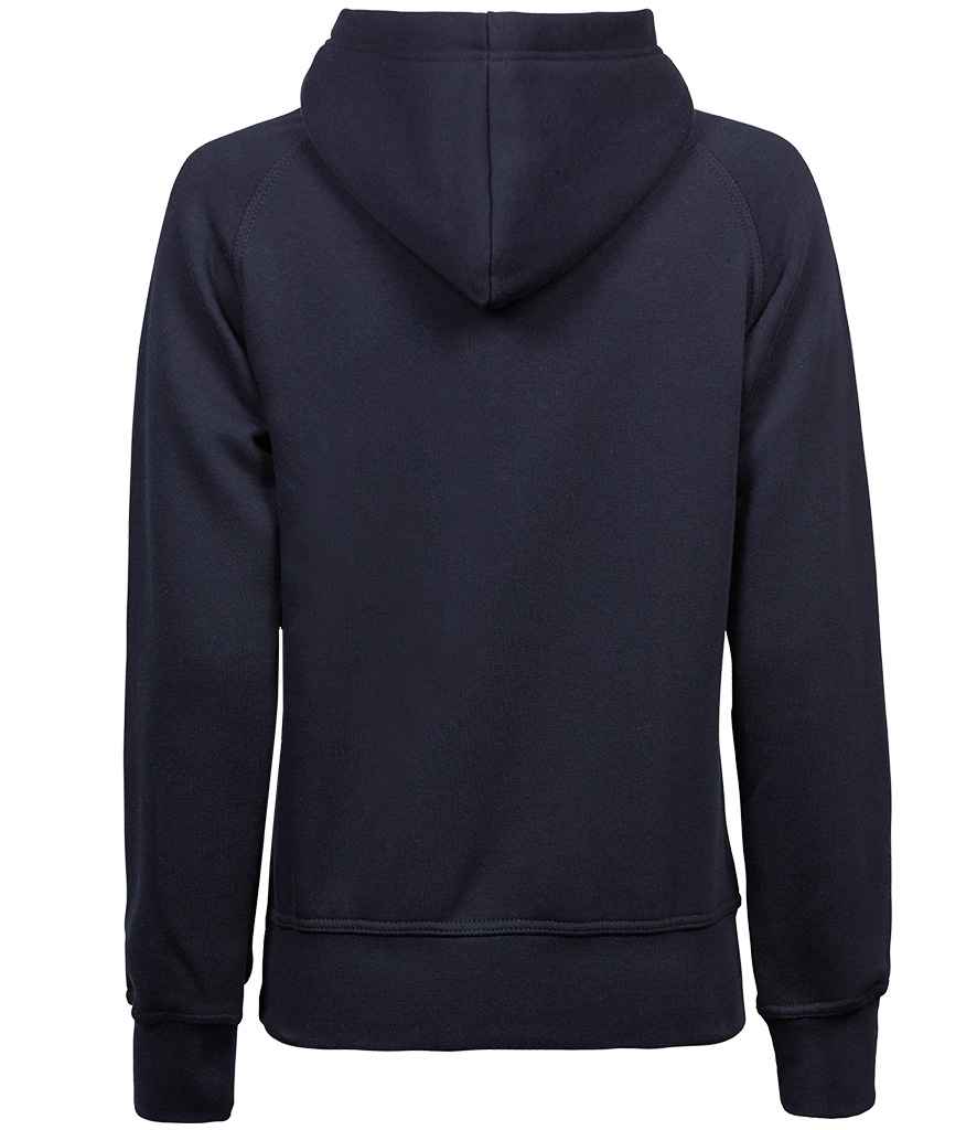 Tee Jays Ladies Raglan Hooded Sweatshirt - Navy