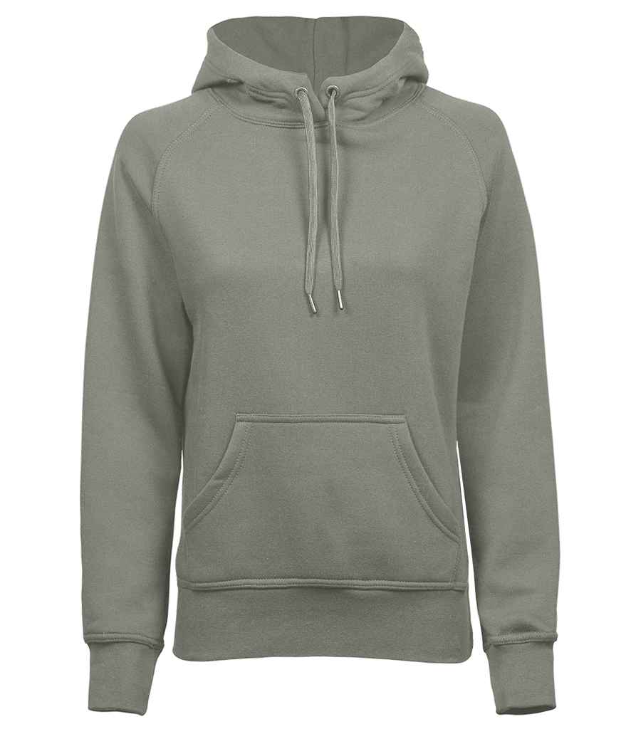 Tee Jays Ladies Raglan Hooded Sweatshirt - Sage