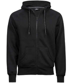 Tee Jays Fashion Zip Hooded Sweatshirt - Black