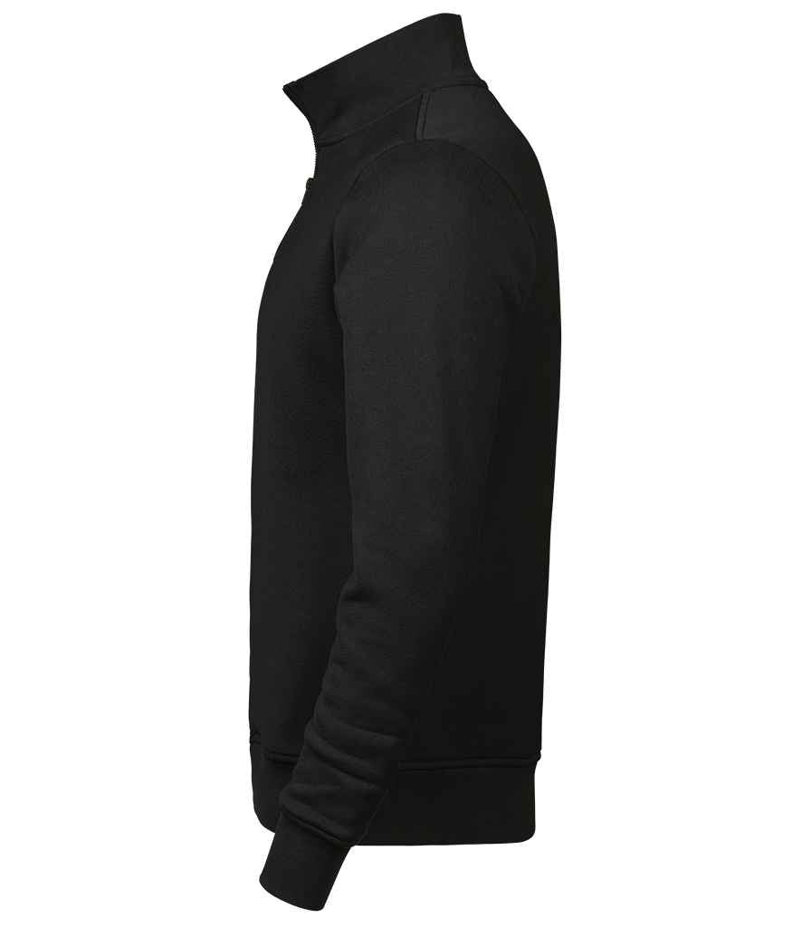 Tee Jays Half Zip Sweatshirt - Black