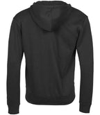 Tee Jays Ribbed Interlock Full Zip Hooded Sweatshirt - Black