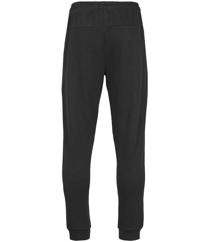 Tee Jays Ribbed Interlock Sweat Pants - Black