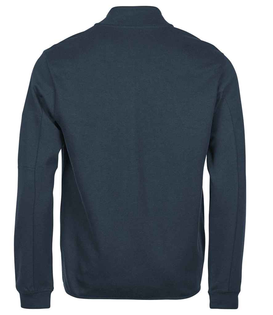 Tee Jays Athletic Full Zip Sweat Cardigan - Ink Blue