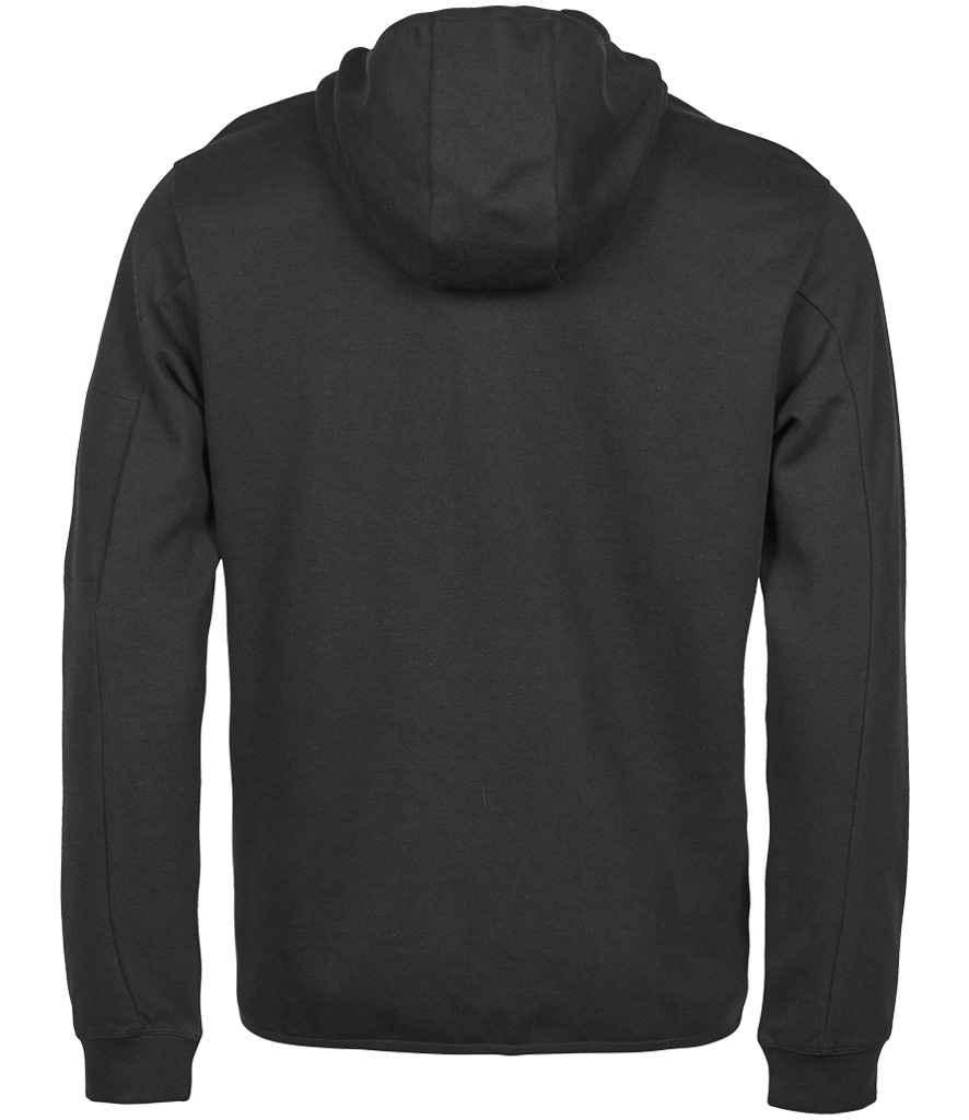 Tee Jays Athletic Hooded Full Zip Sweat Jacket - Black