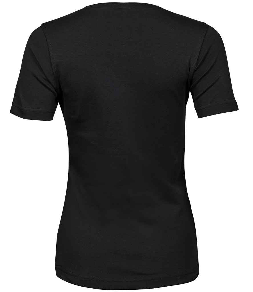 Tee Jays Ladies Interlock T-Shirt - Black