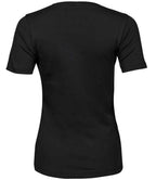 Tee Jays Ladies Interlock T-Shirt - Black