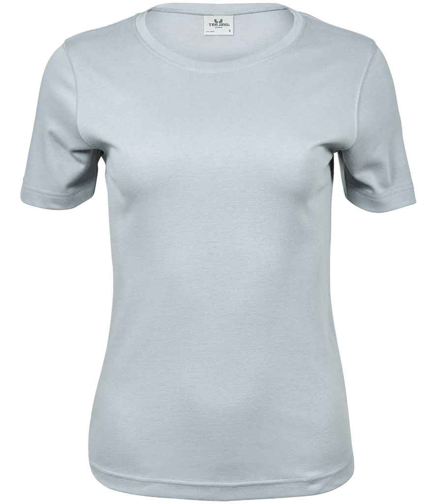 Tee Jays Ladies Interlock T-Shirt - Ice Blue